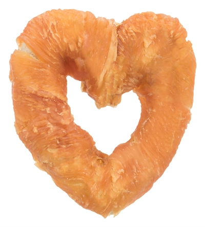 Trixie denta fun chicken heart | 70 gr verwennerij voor honden