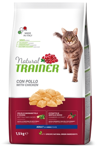 Natural trainer cat adult chicken