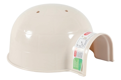 Zolux zolux iglo knaagdier plastic beige | 19x16,5x9 cm