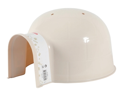 Zolux iglo knaagdier plastic beige | 30x26,5x17 cm
