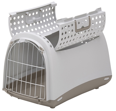 Imac reismand linus cabrio lichtgrijs | 50x32x34,5 cm