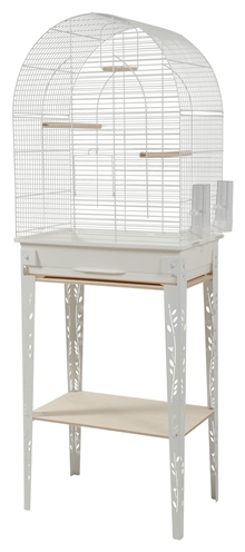 Zolux vogelkooi patio wit | 53x33x144 cm
