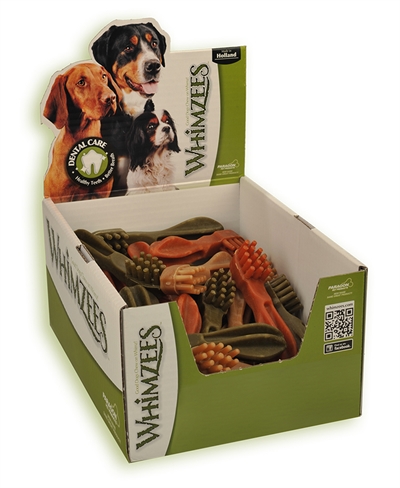 Whimzees tandenborstel star | 14,5 cm l 30 st