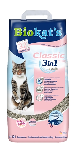 Biokat's classic fresh 3in1 babypoeder