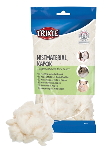 Trixie nestmateriaal kapok creme | 40 gr