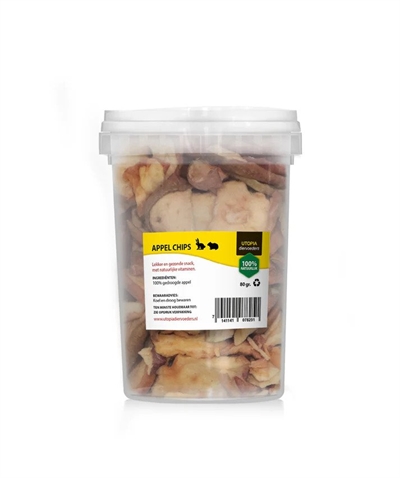 Utopia appel chips | 80 gr