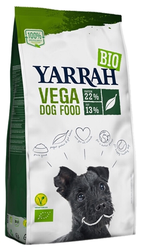 Yarrah biologische dog brokken vega met baobab & kokosolie | 10 kg