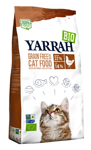 Yarrah katvoer adult tarwevrij kip/vis | 2,4 kg