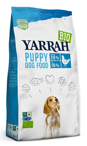Yarrah puppy biologische brokken kip | 2 kg