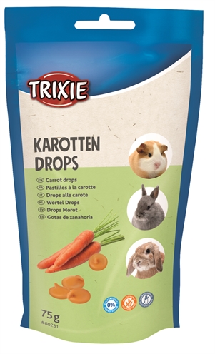 Trixie knaagdier drops wortel | 75 gr