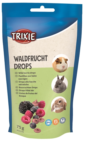 Trixie knaagdier drops bosvruchten | 75 gr