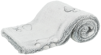 Trixie hondendeken nando softfleece lichtgrijs | 75x50 cm