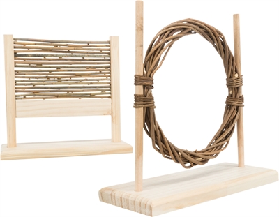 Trixie agility set horde met ring | 28x12x26 cm
