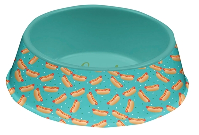 Tarhong voerbak hond hot dog melamine