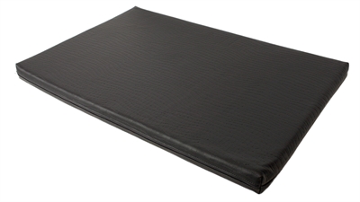 Bia bia bed matras ligbed croco zwart | 73x50x5 cm