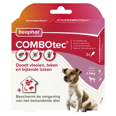 Beaphar combotec hond | 2-10 kg 2 st