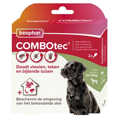 Beaphar combotec hond | 20-40 kg - 2 st