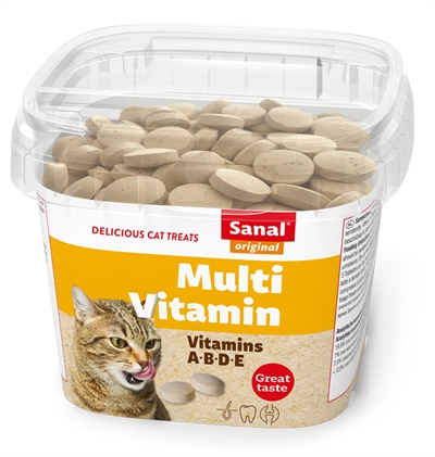 Zzzsanal cat multi vitamin snacks cup