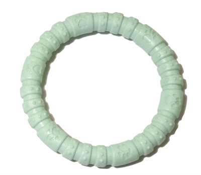 Rosewood nylon muntsmaak ring | large 14 cm