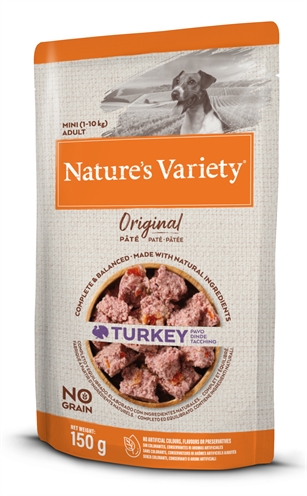 Natures variety original mini pouch turkey | 8x150 gr