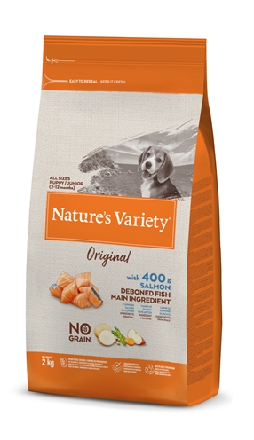 Natures variety original junior salmon no grain
