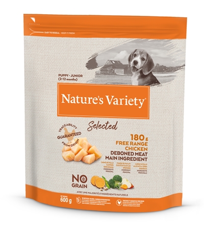 Natures variety selected junior free range chicken
