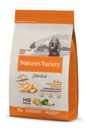 Natures variety adult medium free range chicken | 12 kg