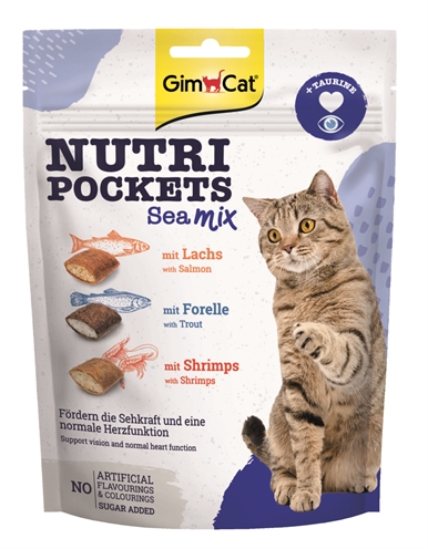 Gimcat nutri pockets sea mix | 150 gr