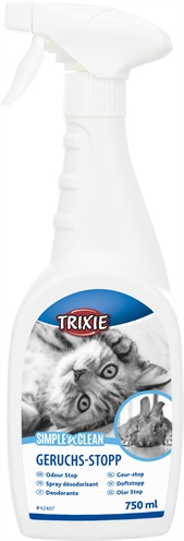 Trixie simple n clean geurstop actief kool | 750 ml - 4 st