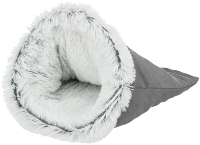 Trixie relax slaapzak harvey | grijs/wit 50x30x30 cm