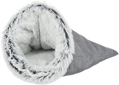 Trixie relax slaapzak harvey grijs/wit | 60x40x40 cm