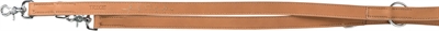 Trixie hondenriem rustic vetleer | 200x2,5 cm bruin