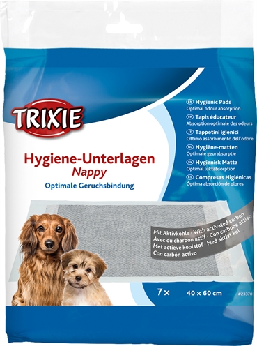 Trixie puppypads nappy met koolstof | 60x40 cm, 7 stuks