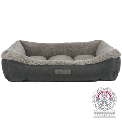 Trixie vital hondenmand bendson | orthopedisch grijs 90x60 cm