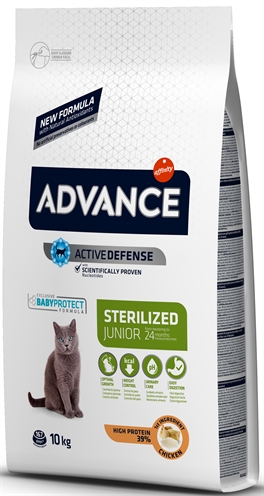 Advance cat junior sterilized chicken | 10 kg