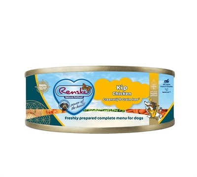 Renske hond vers vlees kip graanvrij | 24x95 gr