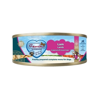 Renske hond vers vlees lam graanvrij | 24x95 gr