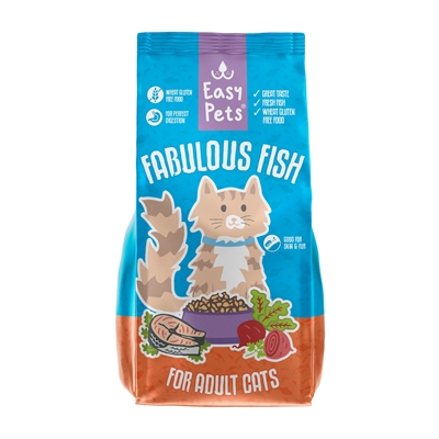 Easypets fabulous fish adult kattenvoer | 1,5 kg