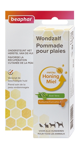 Beaphar derma+ zalf | 30 ml tegen huidproblemen