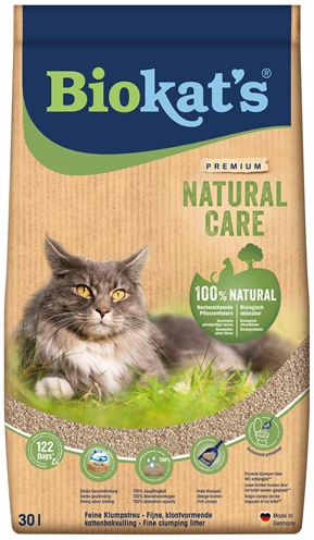 Biokat's natural care kattenbakvulling | 30 ltr
