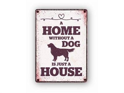 Plenty gifts waakbord blik home without a dog