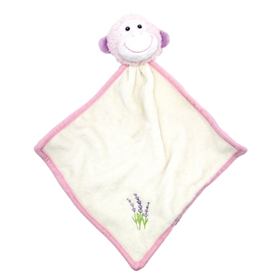 Happy pet lavendel knuffeldeken aap