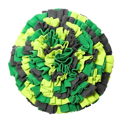 Happy pet fluffle snuffelmat rond camouflage | 40 cm