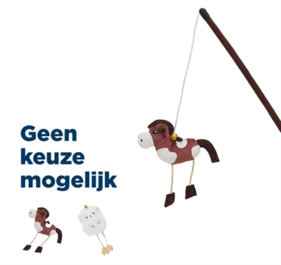 Jolly moggy kattenhengel boerderijdier assorti