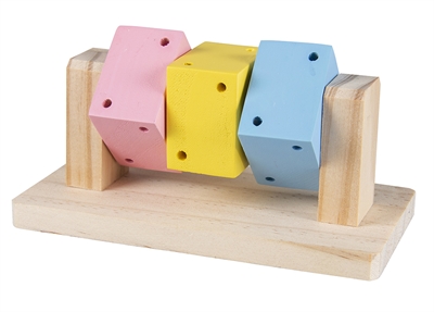 Duvo+ houten draaiende blokjes