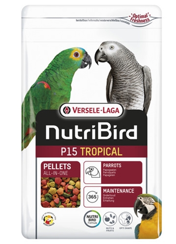 Nutribird nutribird p15 tropical onderhoudsvoeder | 1 kg