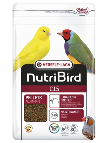 Nutribird c15 onderhoudsvoeder | 1 kg