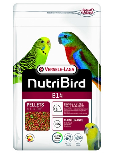 Nutribird b14 onderhoudsvoeder | 0,8 kg