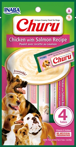 Inaba churu chicken / salmon recipe | 4x14g treats