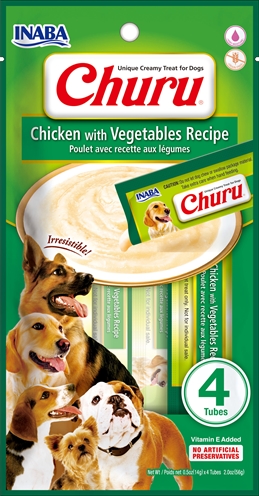 Inaba churu chicken | groente recept 4x14gr
